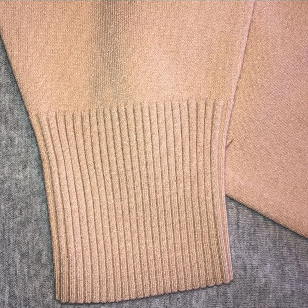 Calia by Carrie Underwood Cozy Barely‎ Khaki Sweater Joggers/Lounge Pants Sz Med - Image 5