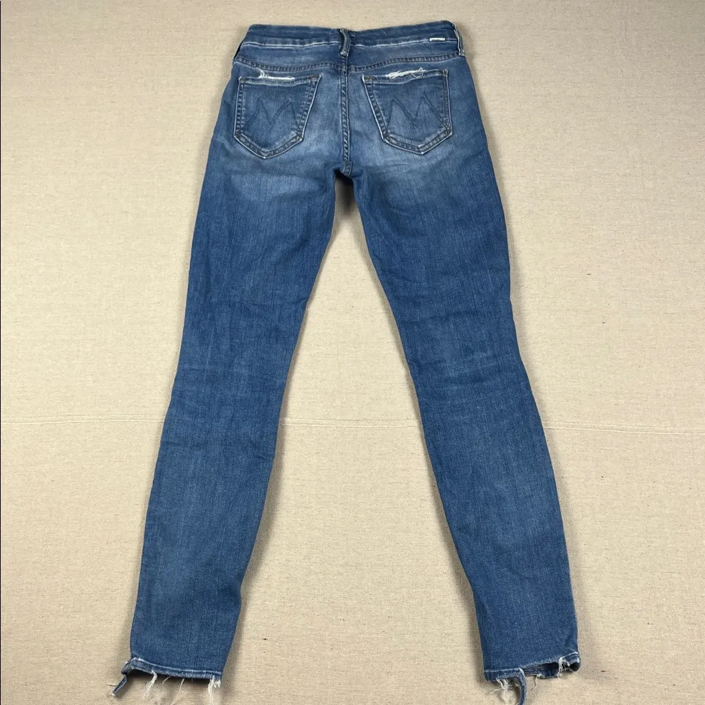 MOTHER the Looker Ankle in Tequila Mockingbird
Size: 25 Blue - Image 6