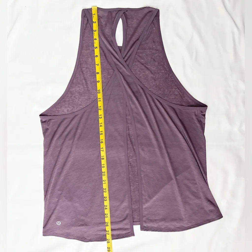 Vintage Lululemon Tied & True Tank - Smoked Mulberry - 8 - Image 10
