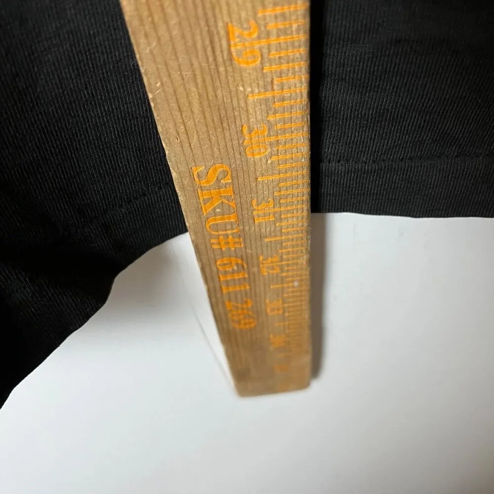 Vintage 90s John & Leeza From Hollywood TV Show Promo T-Shirt Hanes XL Black - Image 9