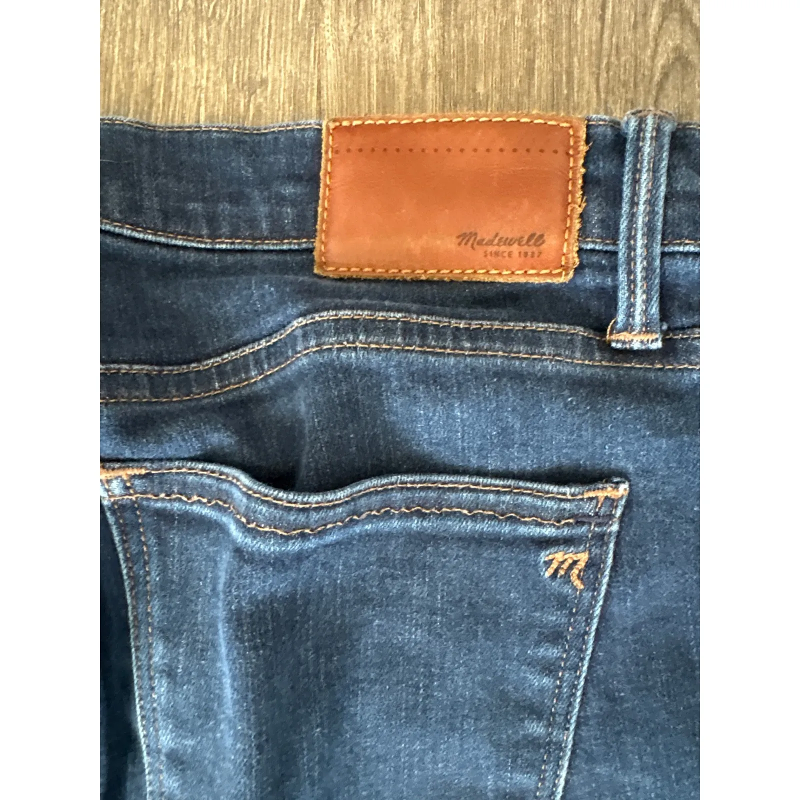 Madewell Women's Size 29x32 Dark Wash Skinny Jeans Classic Fit - Image 5