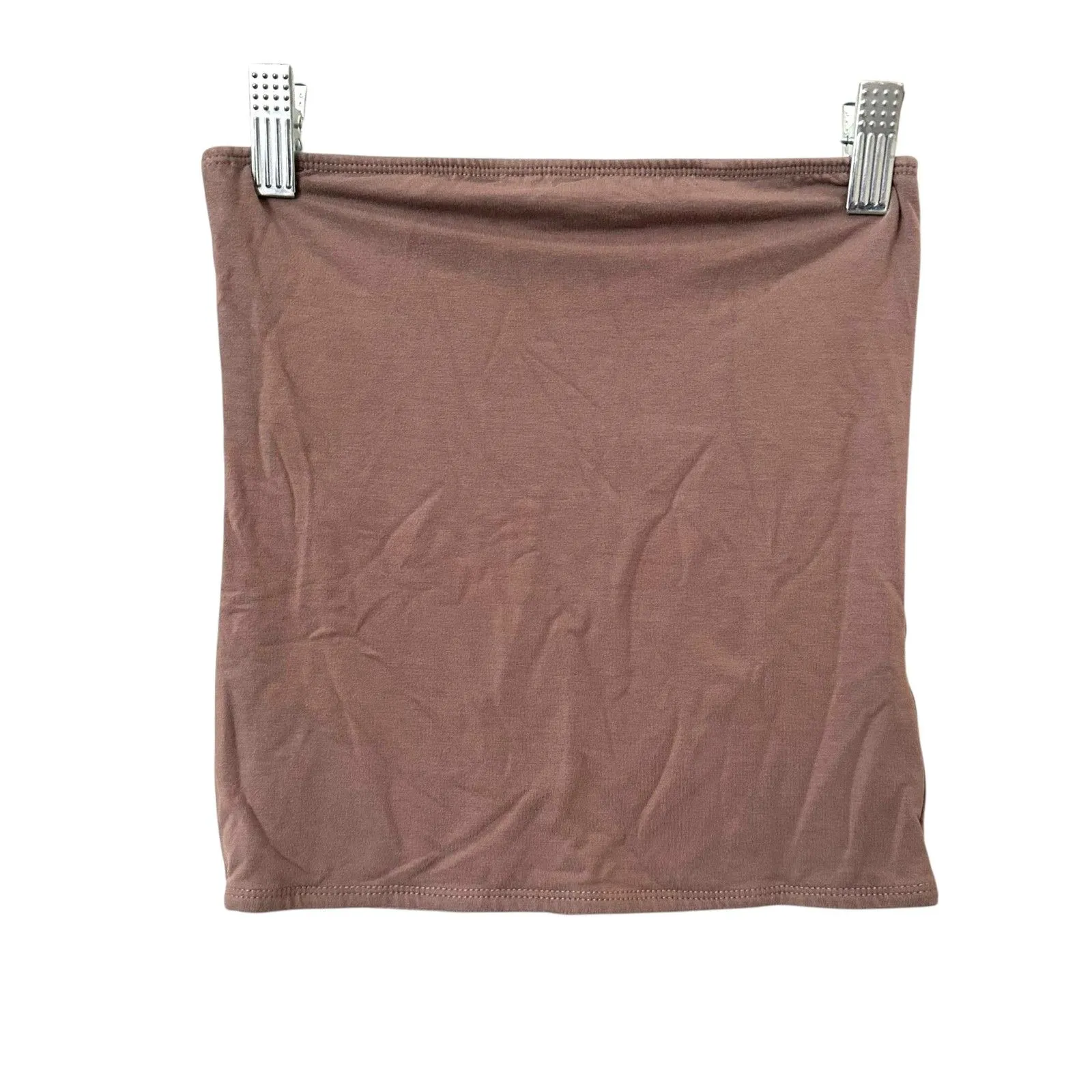 TROIS Kendall Midi Skirt Set Tube Top‎ Brown Sz 0 - Image 4