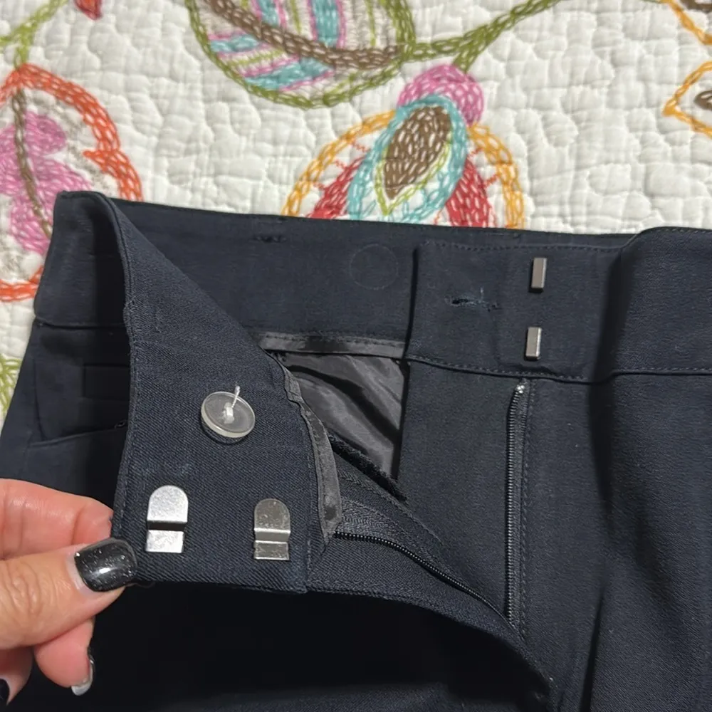 NY&C women’s size 4 black signature fit crop pant wide leg business casual NWT - Image 8