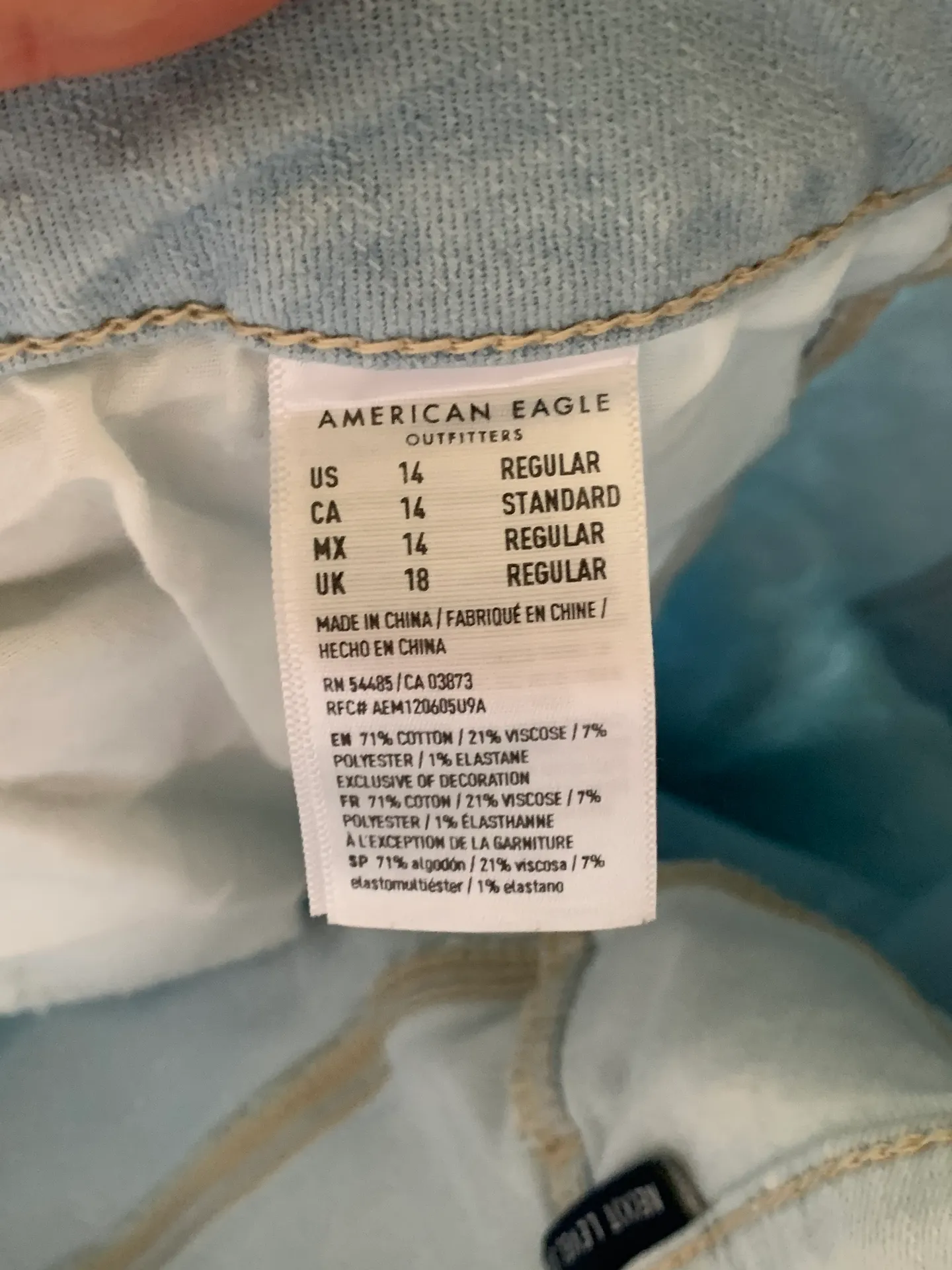 American Eagle High Rise Jegging - Image 4