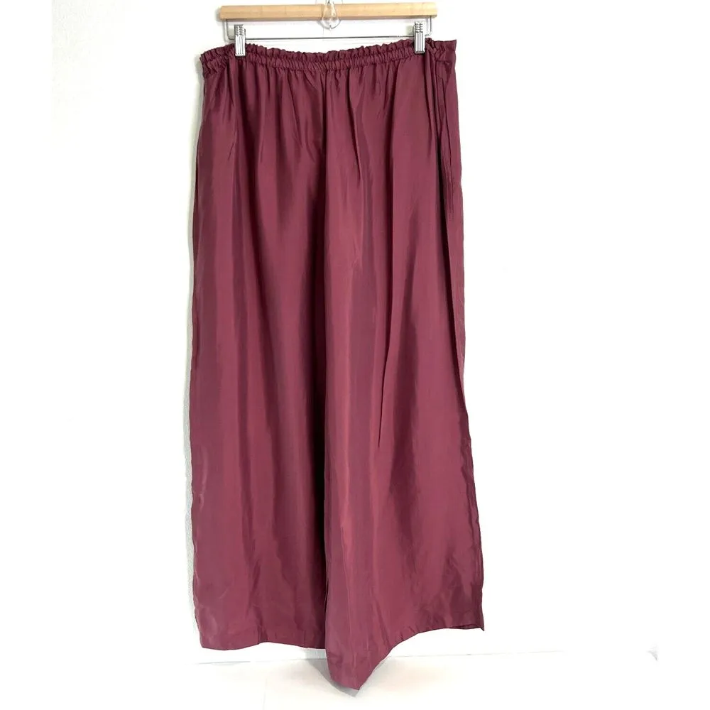 Athleta Calm Cool Pantalon Pant Cooling Pajama Breathable Coastal lagen Size  XL - Image 4