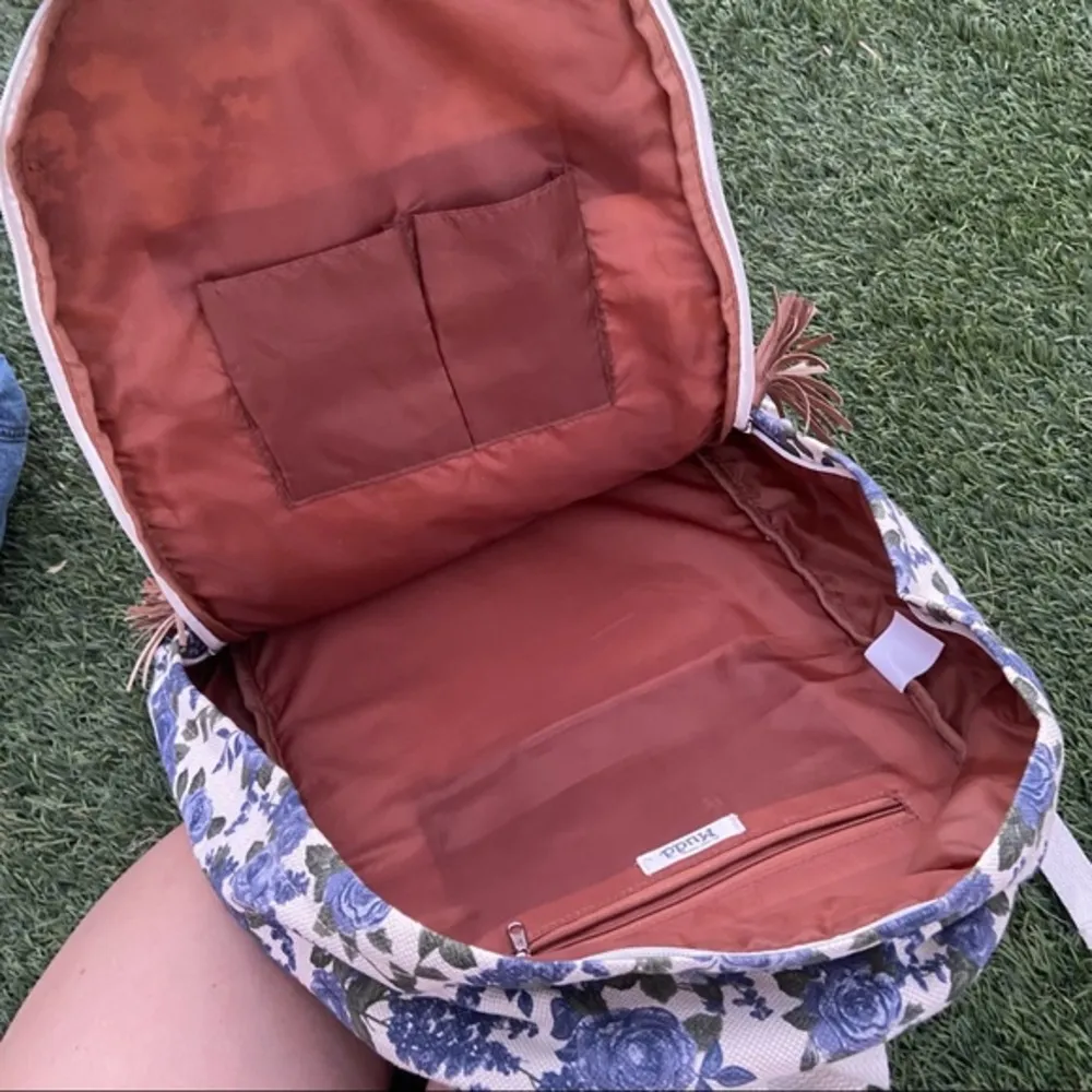 Mudd  boho rose floral crochet backpack bag - Image 3