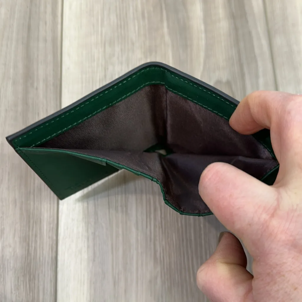 Travelambo green women’s bifold wallet - Image 5