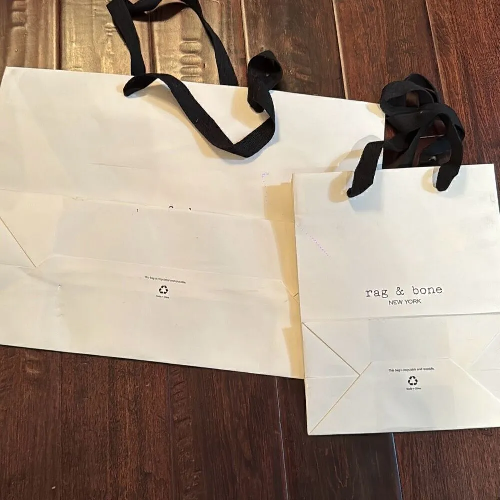 Rag & bone shopping tote bags bundle (2) - Image 2