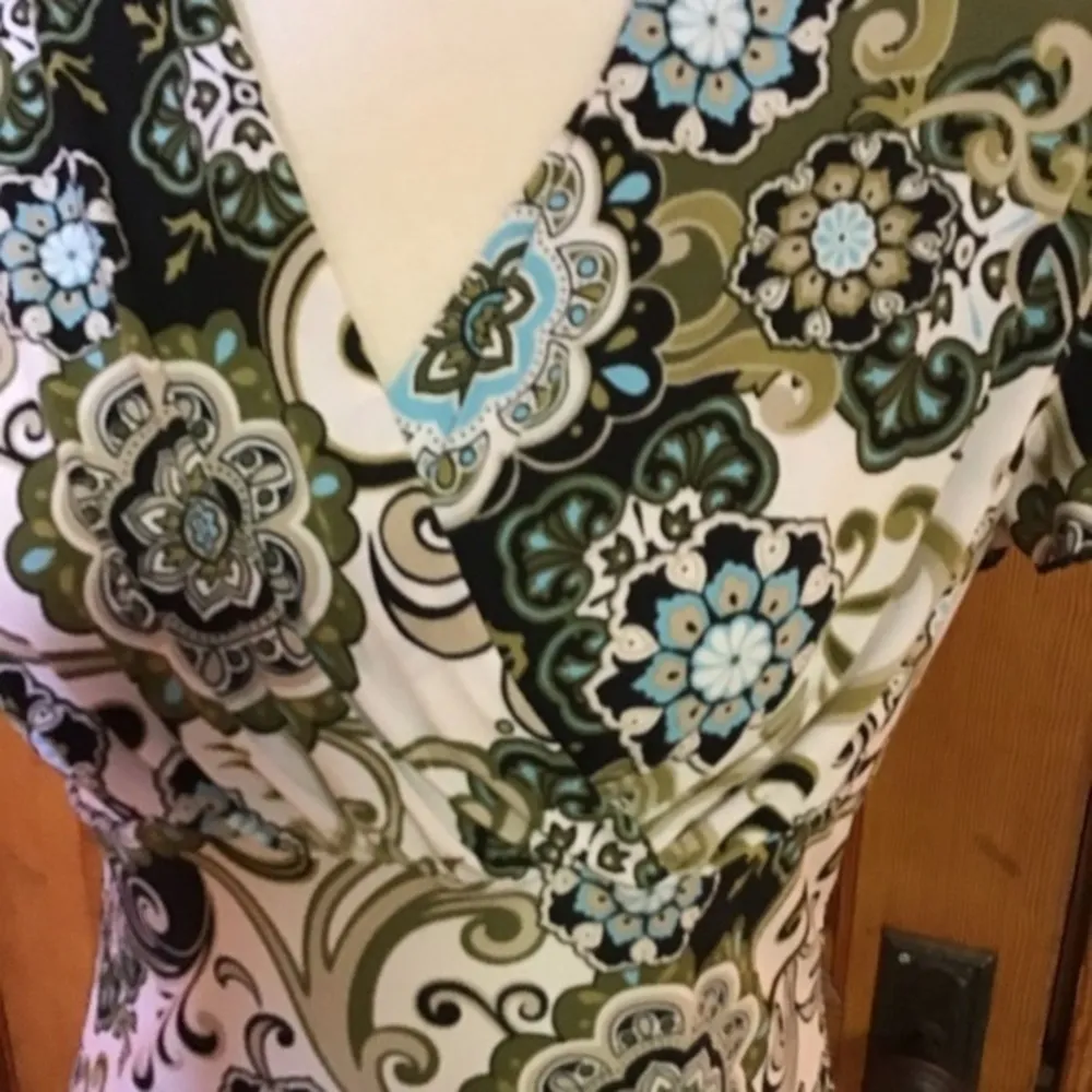 Retro Y2K psychedelic top Size M - Image 5