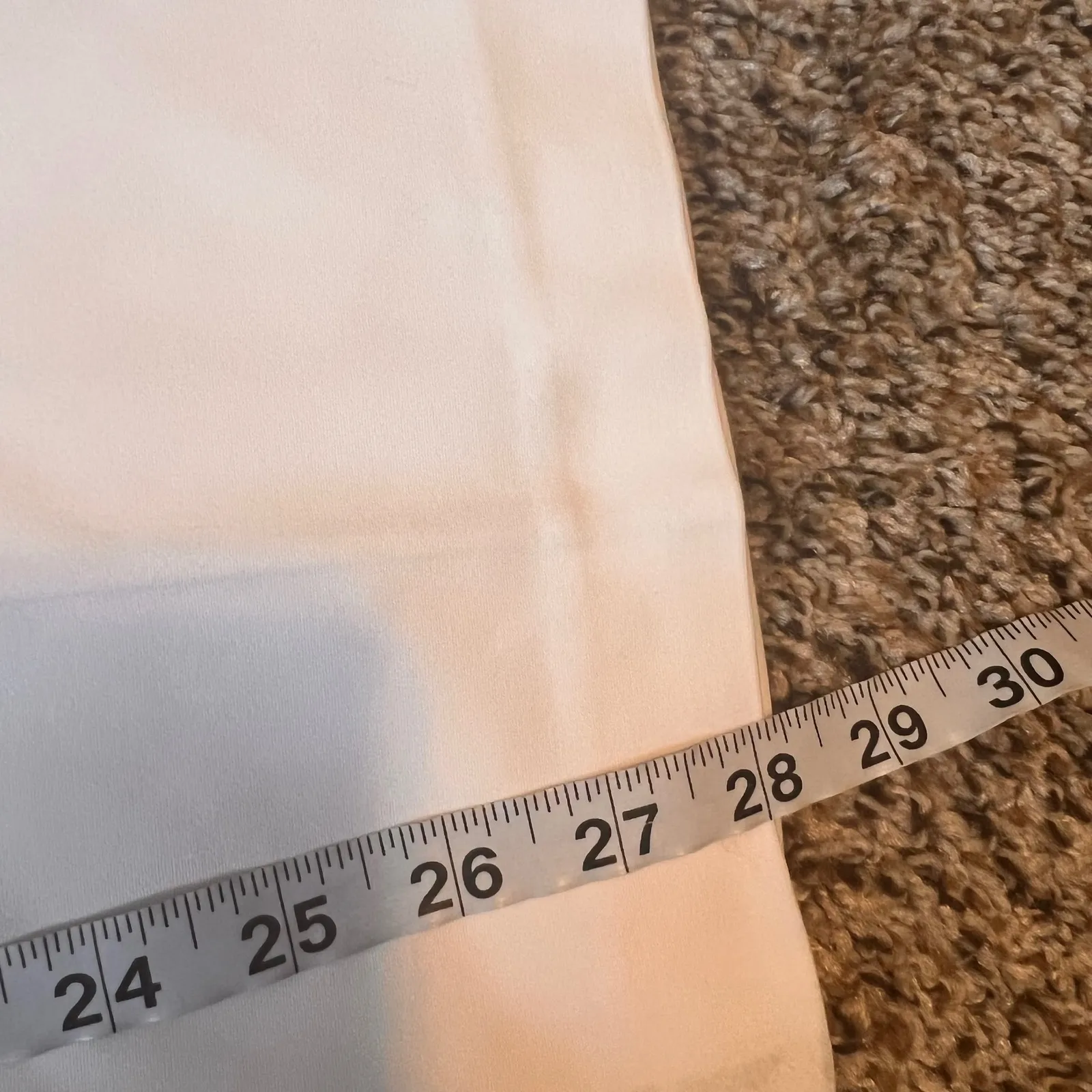 CJ Banks Women's 18W Petite White Relaxed Fit High Rise Trousers Pants Size 18P - Image 5