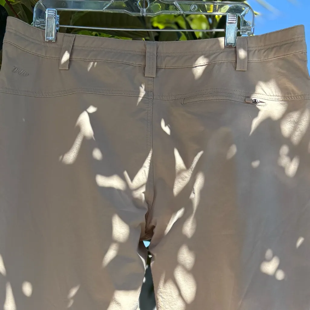 Willit Women's Golf Hiking Outdoor Quick Dry Lightweight Casual Pants | Size 16 Tan - Image 6