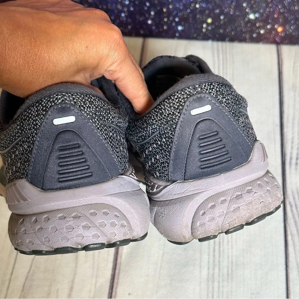 Brooks Adrenaline GTS 21 Running Shoes Grey/Lilac Women Sz 8.5 D Indoor/Outdoor - Image 4