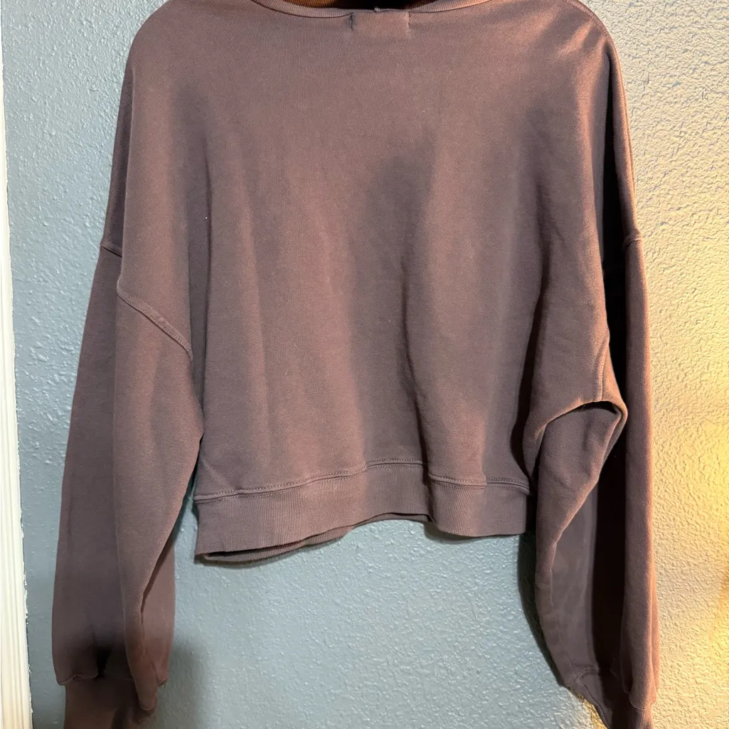AGOLDE  Taupe Turtleneck Sweater - Image 5