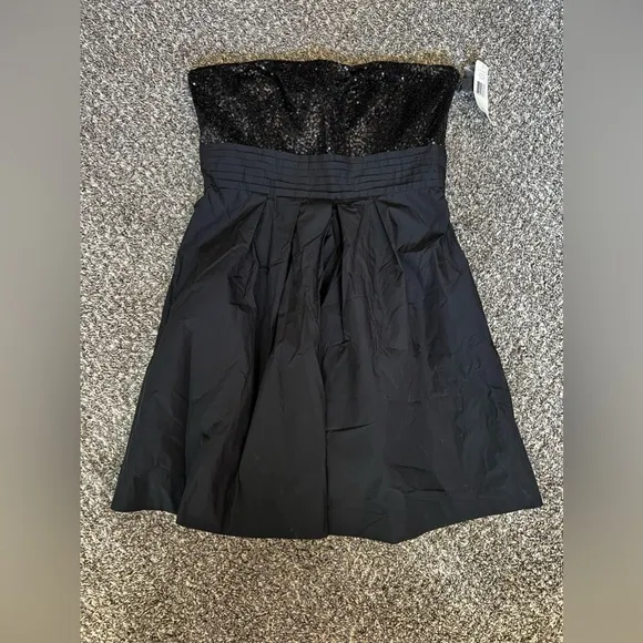 Ralph Lauren NWT New Women's Black Strapless‎ Sequin Evening Dress Size 14 - Image 13