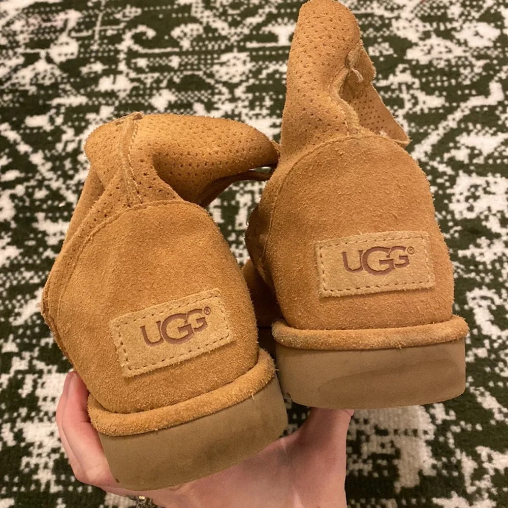 Suede Mini Ugg Boots - Image 3