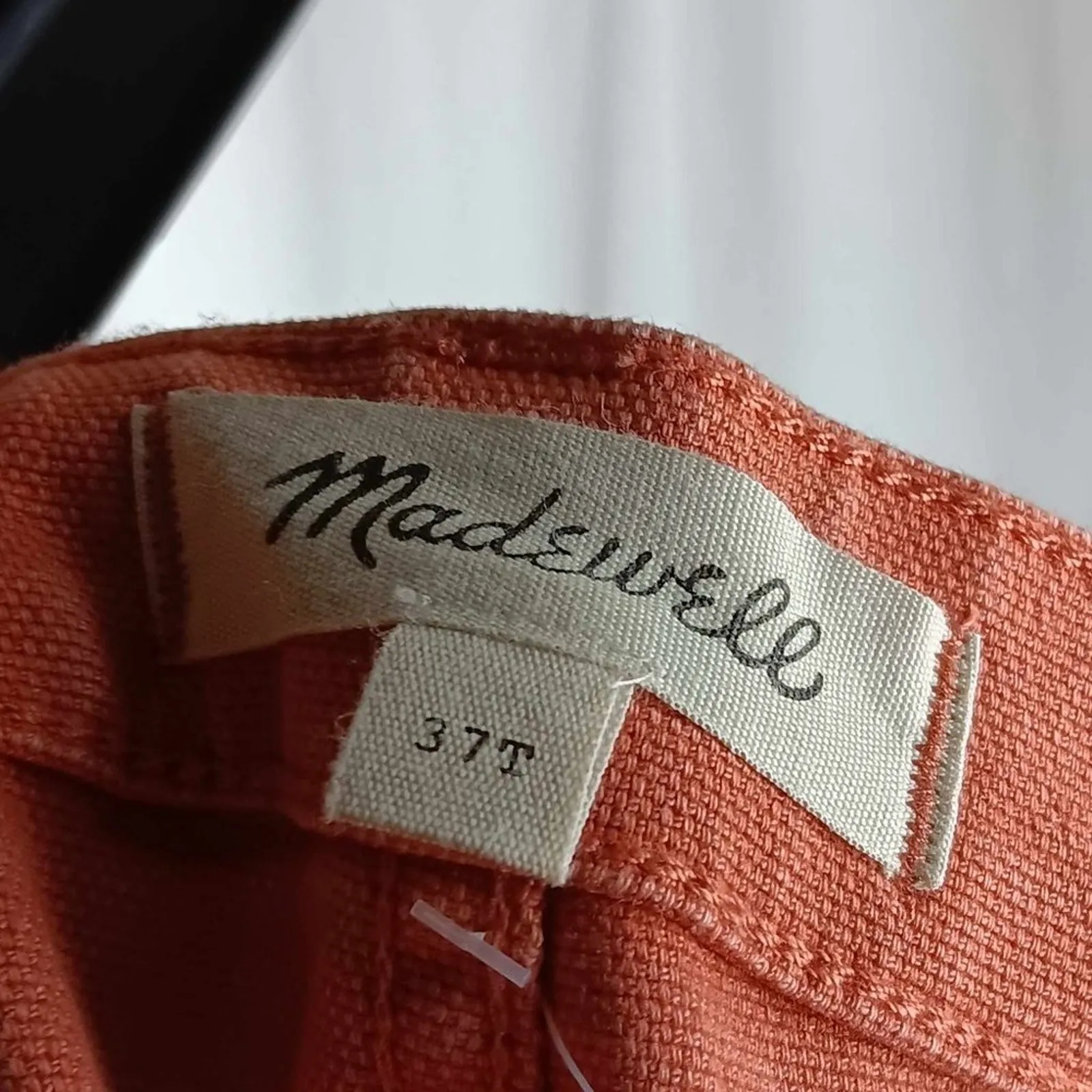 NWT Madewell Slim Emmett Wide-Leg Crop Pants Size 37T - Image 6