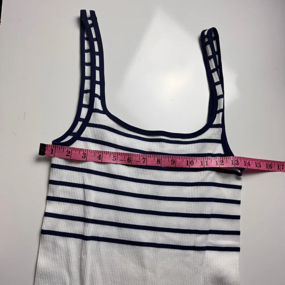 Striped Sleeveless Romper - Image 5