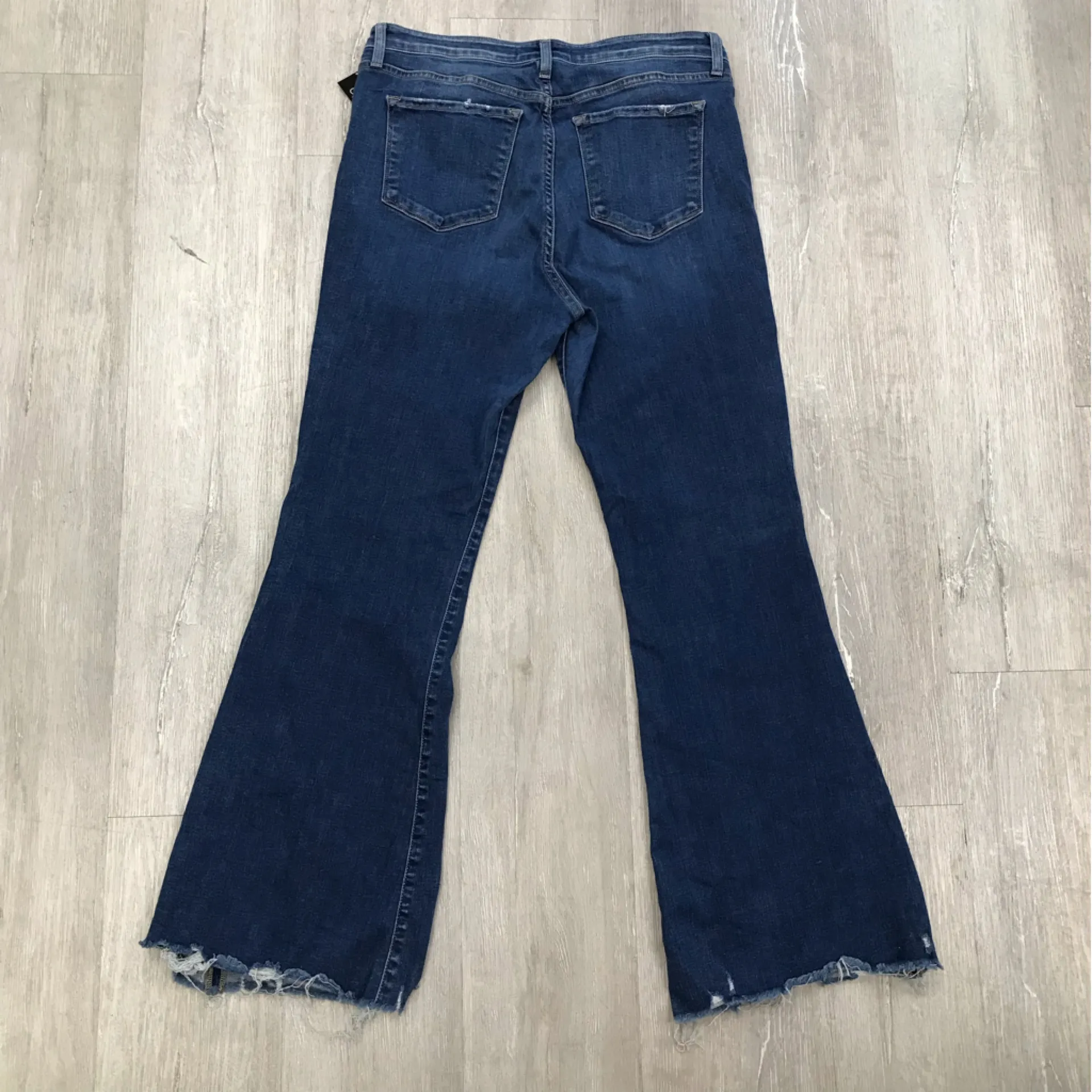 Flying Monkey Mid Rise Flare Blue Jeans - size 32 - Image 4