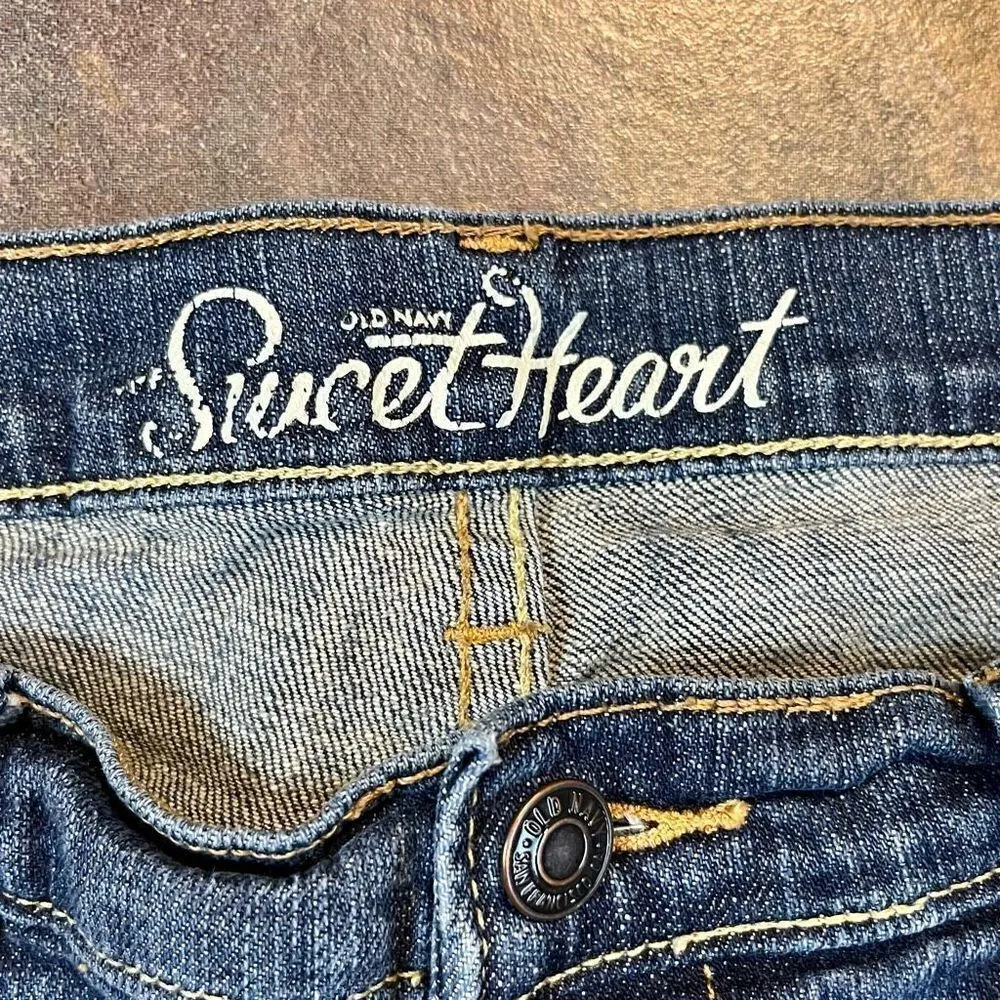 Old Navy Sweet Heart Hudson Denim Jeans 8 Regular - Image 6