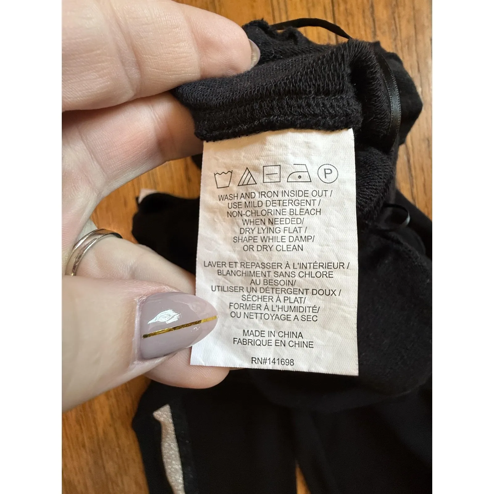 Ramy Brook Jumpsuit Womens Small Black Wrap Jogger Metallic Side Stripe Pockets - Image 7