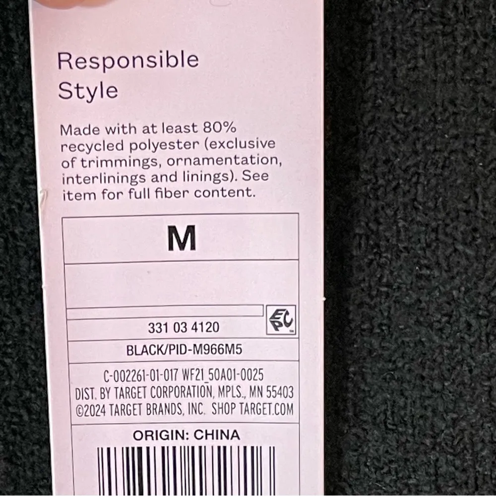 Wild Fable Black Crew Neck Sweater - Image 3