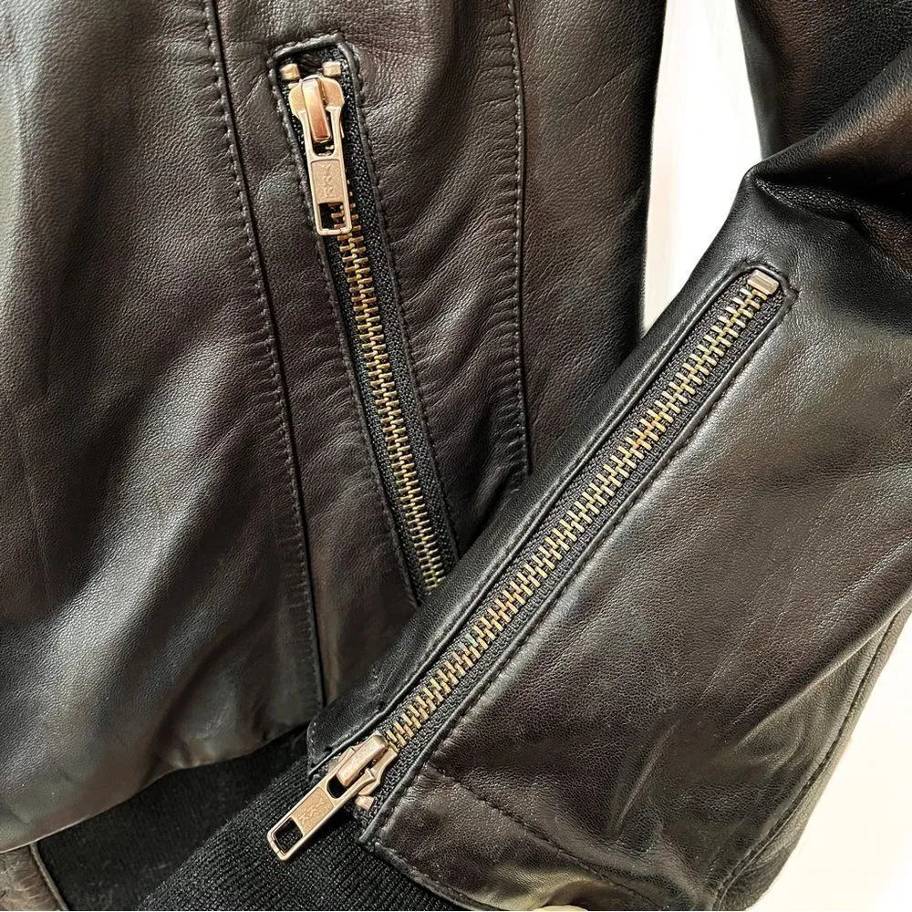 Mackage for Aritzia Leather Jacket - Image 7