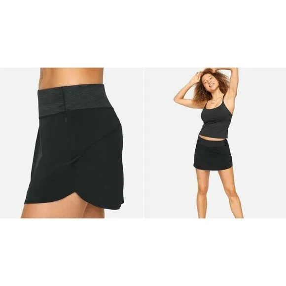 Outdoor Voices Women's Size XXS Hudson 4" Skort Black Athletic Skirt Shorts NWT - Image 2