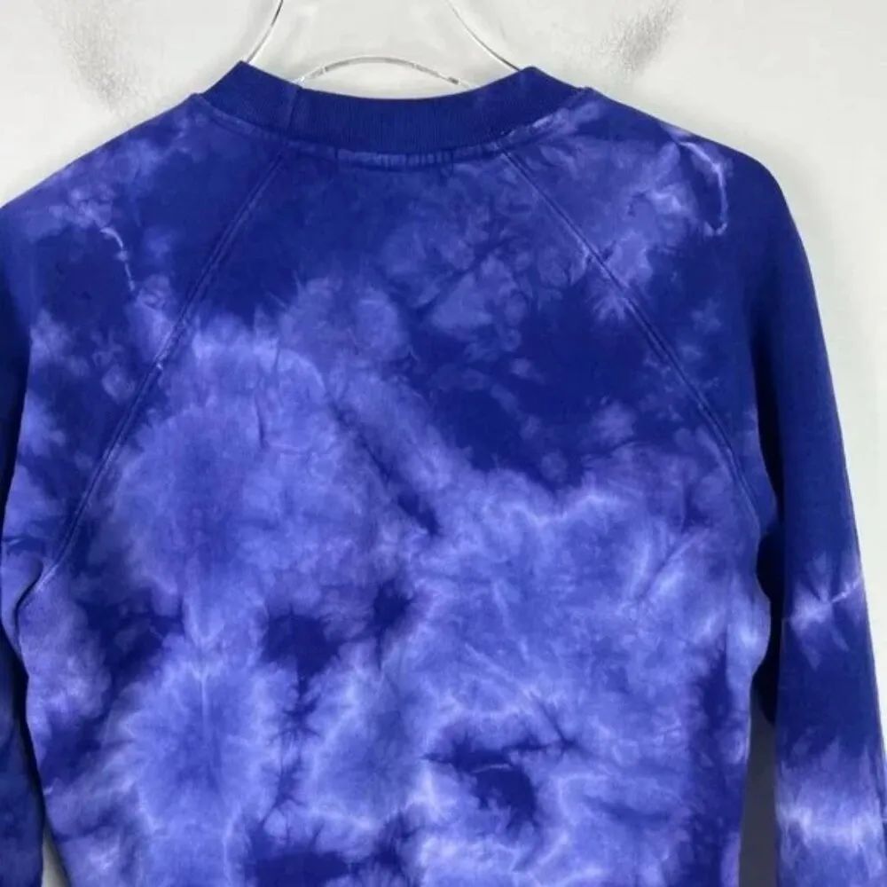 Grateful Classic Crew Sweatshirt Royal Cloud Tie Dye Size XS - Image 11