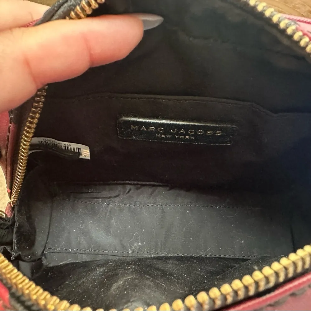 Marc Jacobs Pink and Black Leopard Crossbody Bag - Image 6