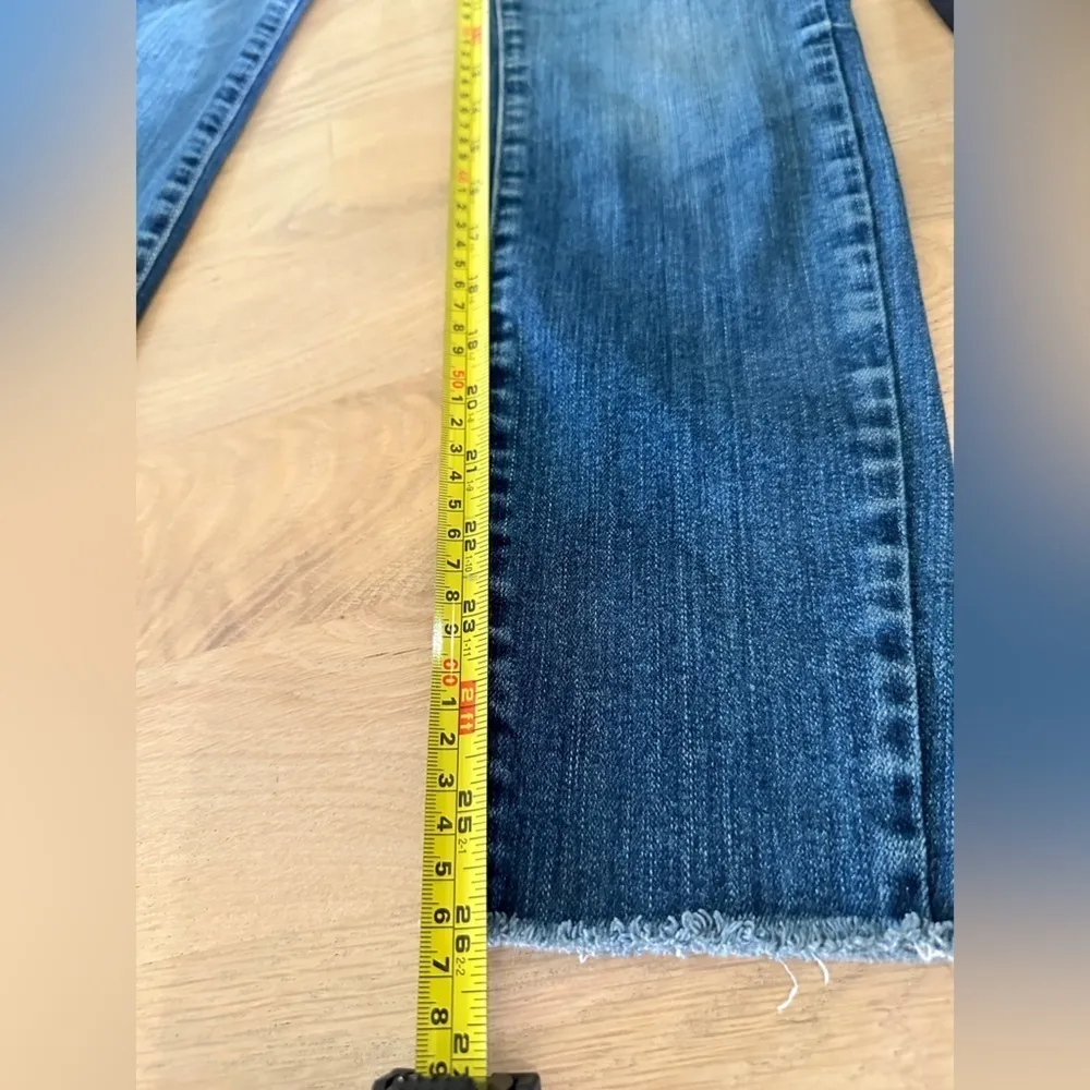 Paige verdugo cutoff ankle skinny jeans size 28 - Image 5