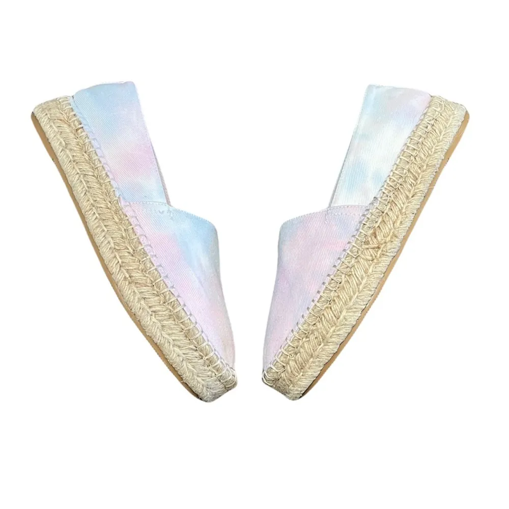 NEW Spendid Pastel Tie-Dye Espadrille size 9 - Image 3