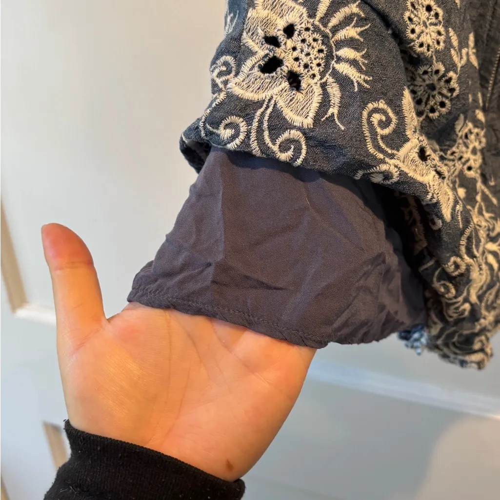 L'ATISTE Charcoal Dress with Pink Accents - Image 6