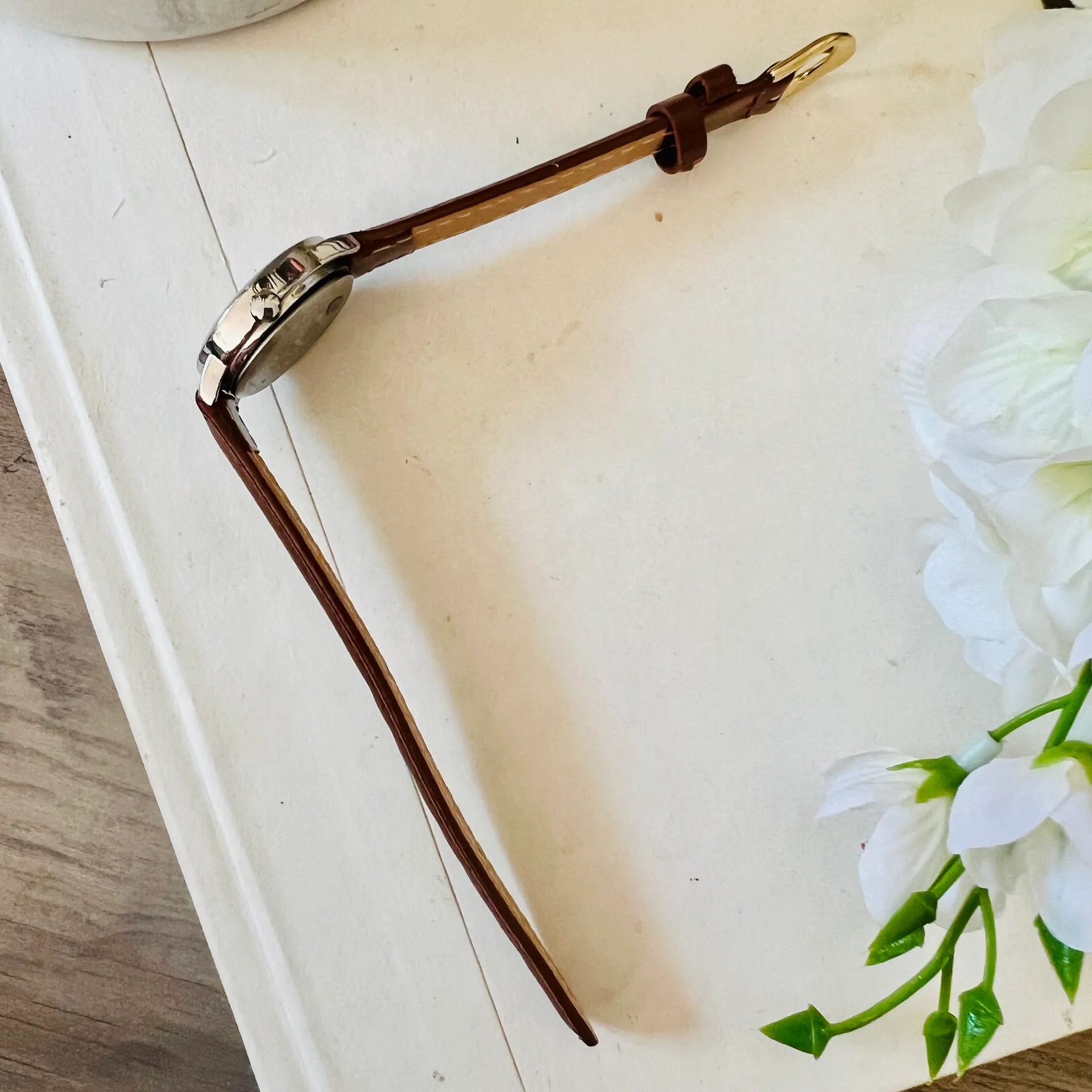 Indiglo Brown Leather Watch - Image 12