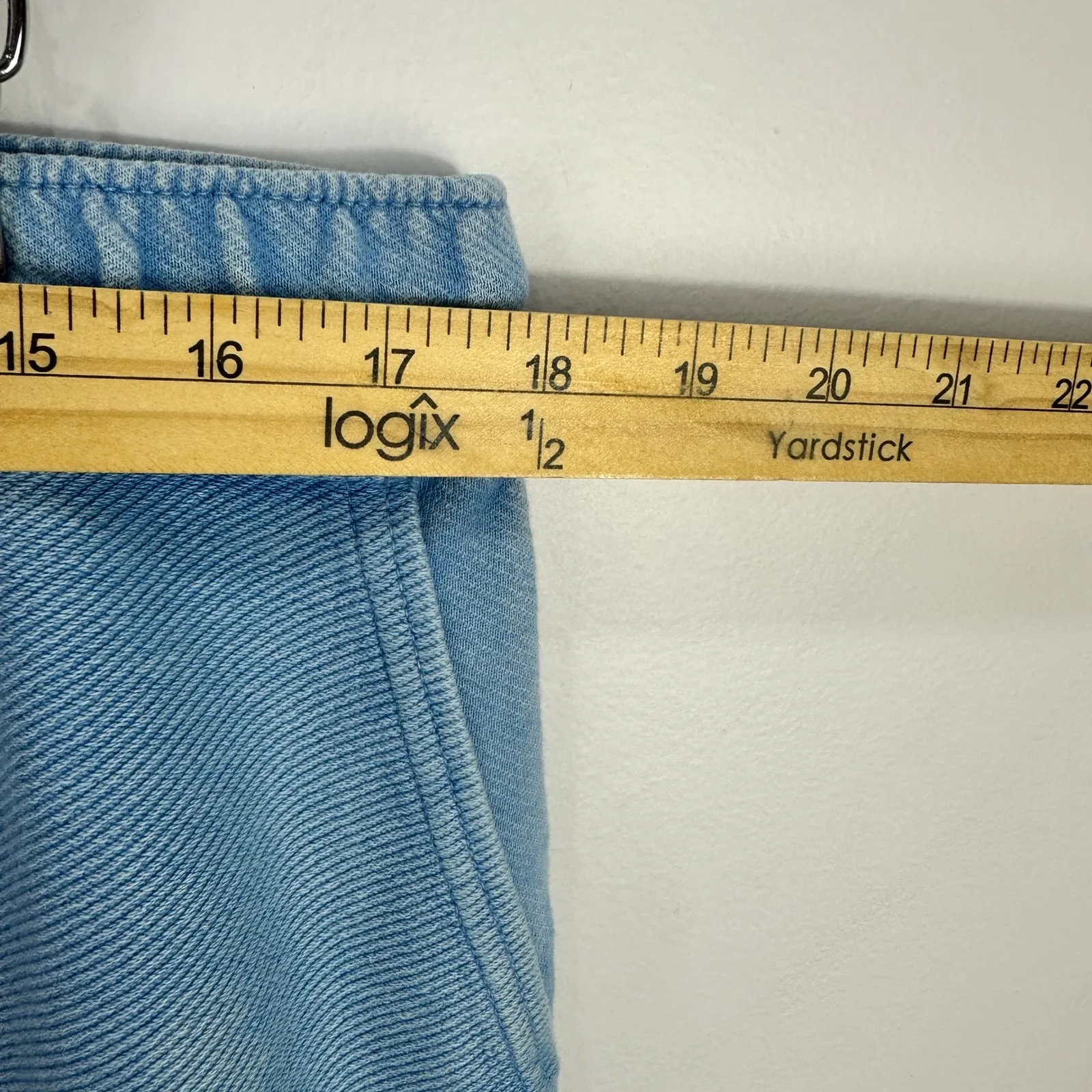 J Jill Cotton Skirt M Tall Blue Coastal Grandma Minimalist Beachy Capsule Size M - Image 4