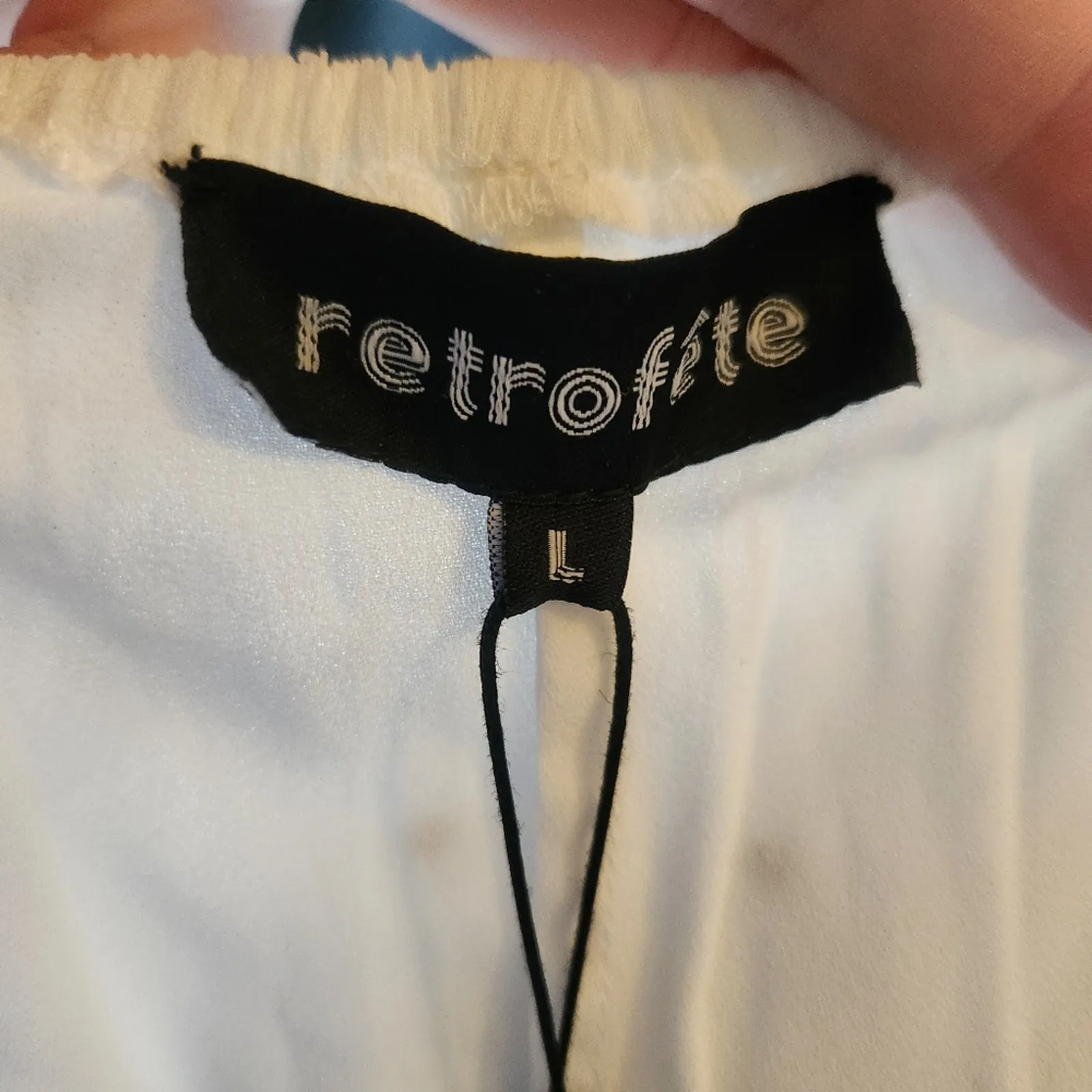 Retrofete Zadie Embellished Silk Chiffon Dress Sleeveless White Large NWT Maxi - Image 11