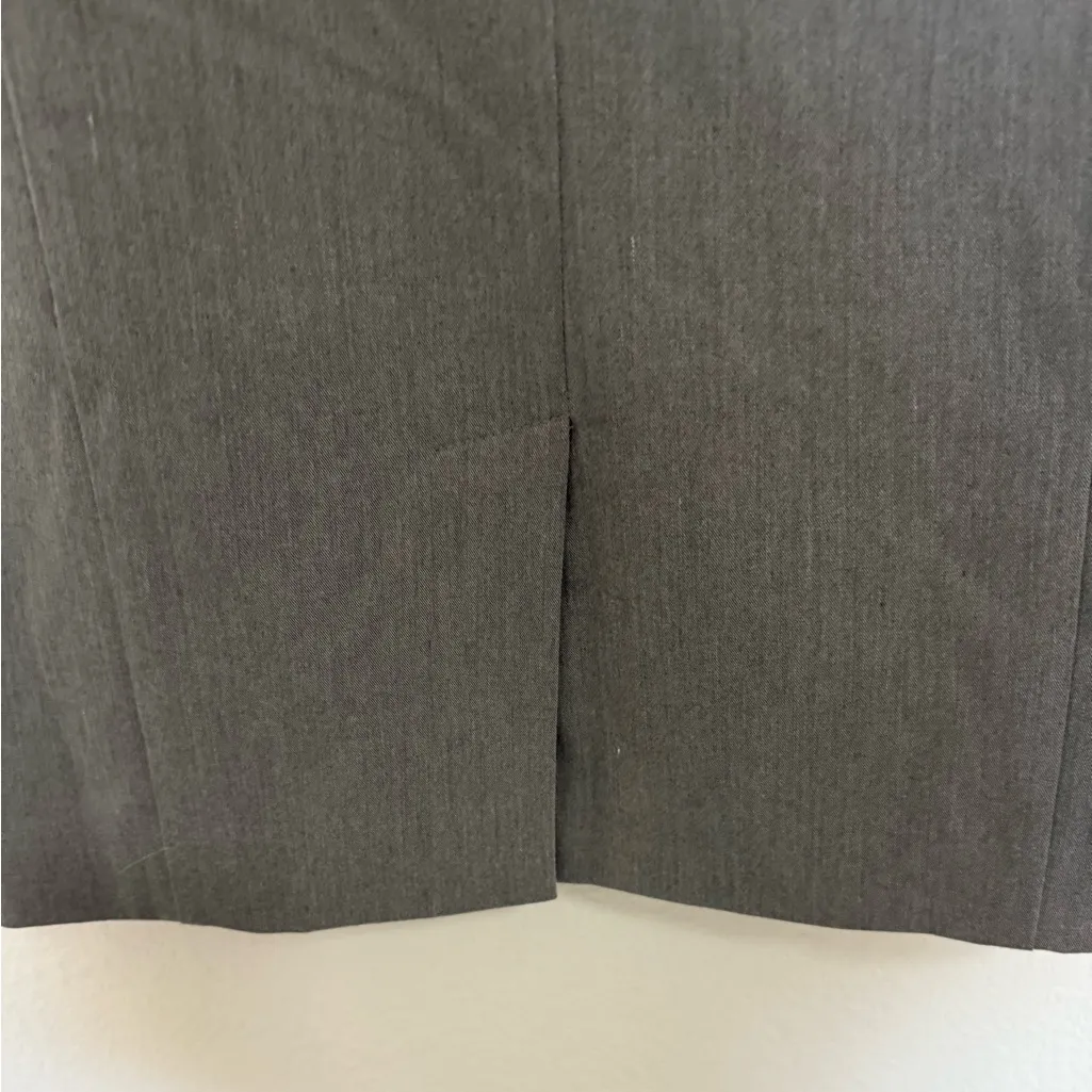 Alfani Classic Gray Pencil Skirt Size 12 - Image 6