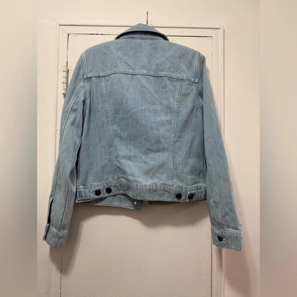 Theory Jean Jacket Light Denim Medium - Image 5