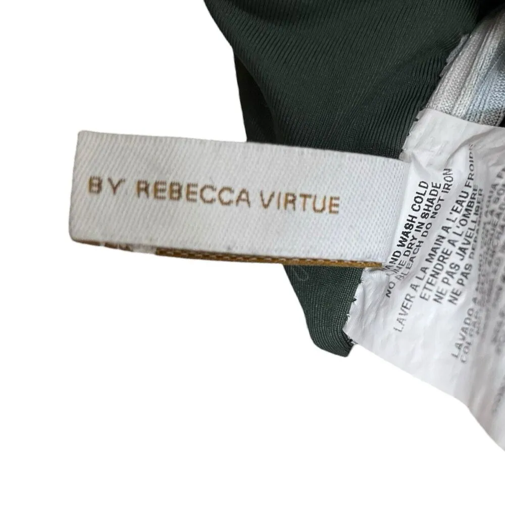 Becca By Rebecca Virtue Cora High Neck Swim Top Bikini Multicolor Women’s Size L - Image 7