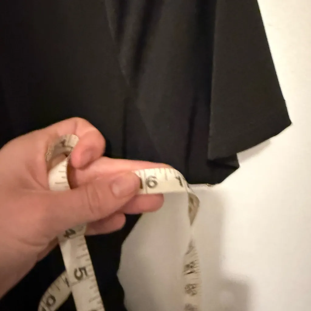 NWT Michael Kors Black Wrap Dress with Belt size medium - Image 7