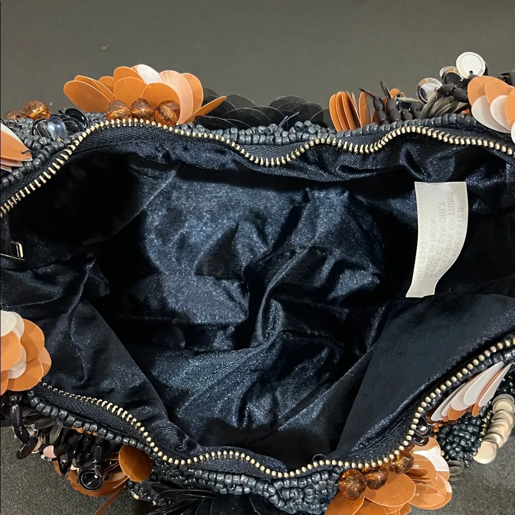 From India To You | Beaded Long Shoulder Bag Black - Image 16