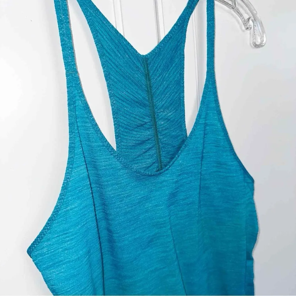 lululemon athletica Blue Racerback Tank Top - Image 3