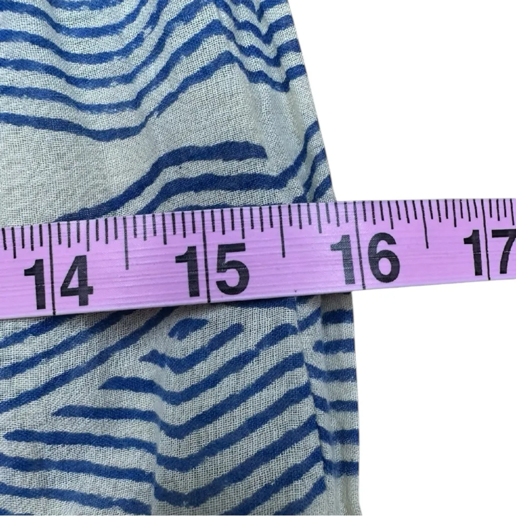 Alix of Bohemia Blue 'Saranna' 100% Cotton Maxi Dress Size S - Image 5