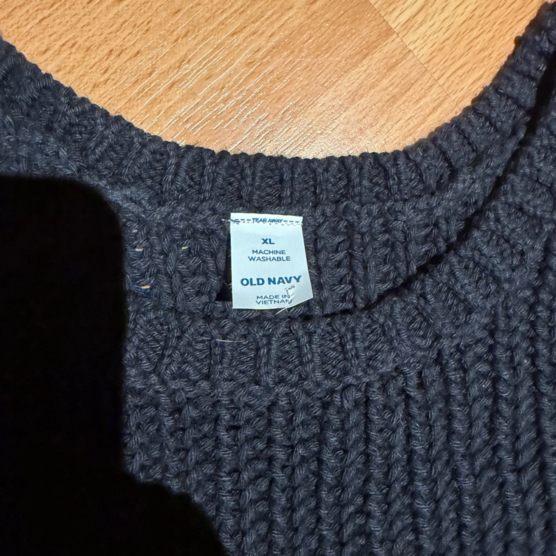 Old Navy Black Sleeveless Sweater - Image 2