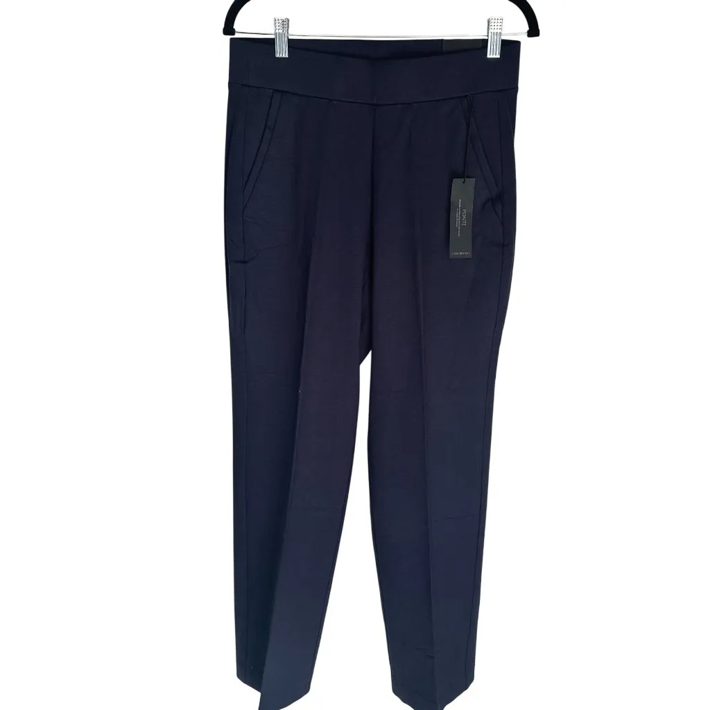Lane Bryant Size 10/12 Womens Navy Business Casual Ponte Straight Leg Pants - Image 2