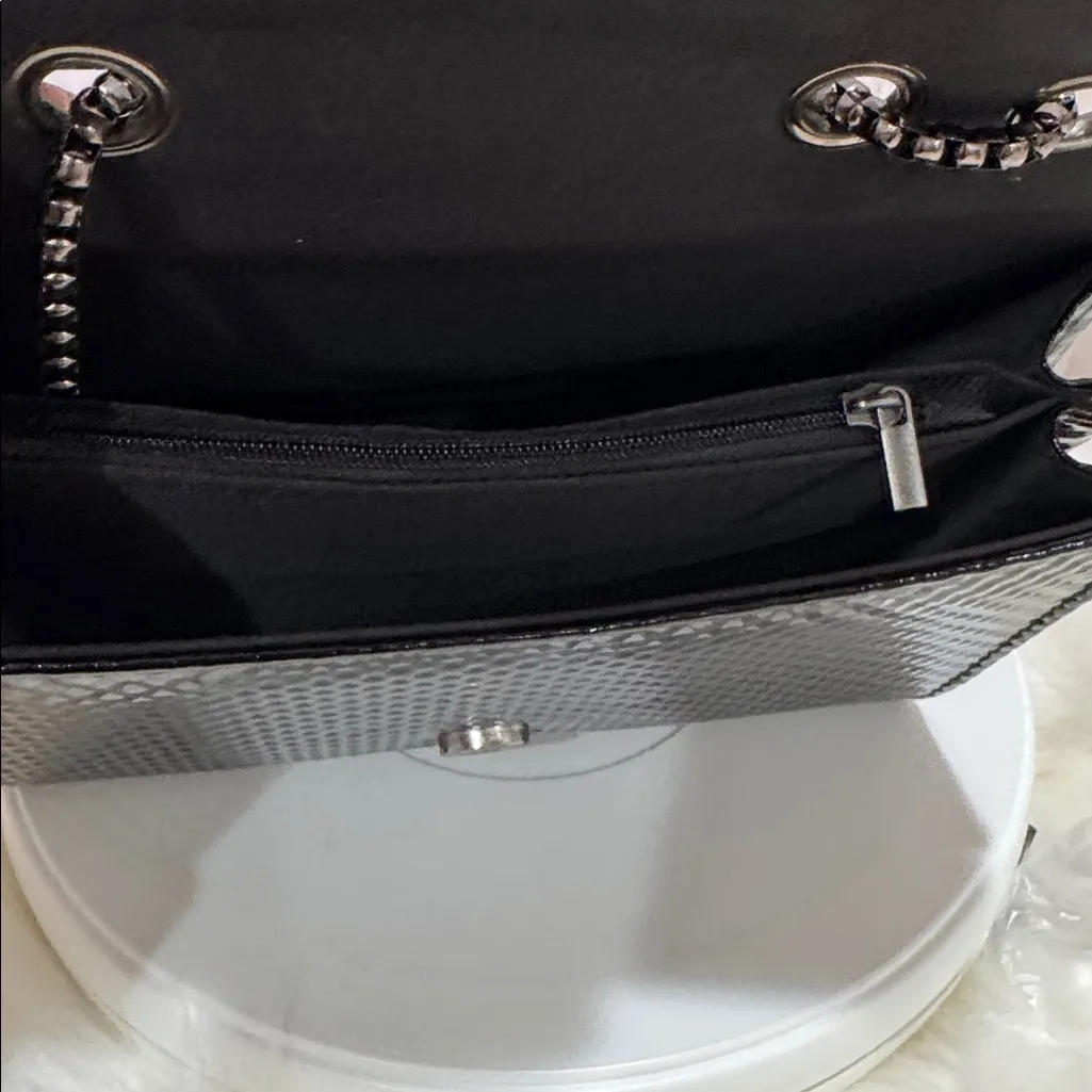 Multicolor Python Chain Bag Purple - Image 5