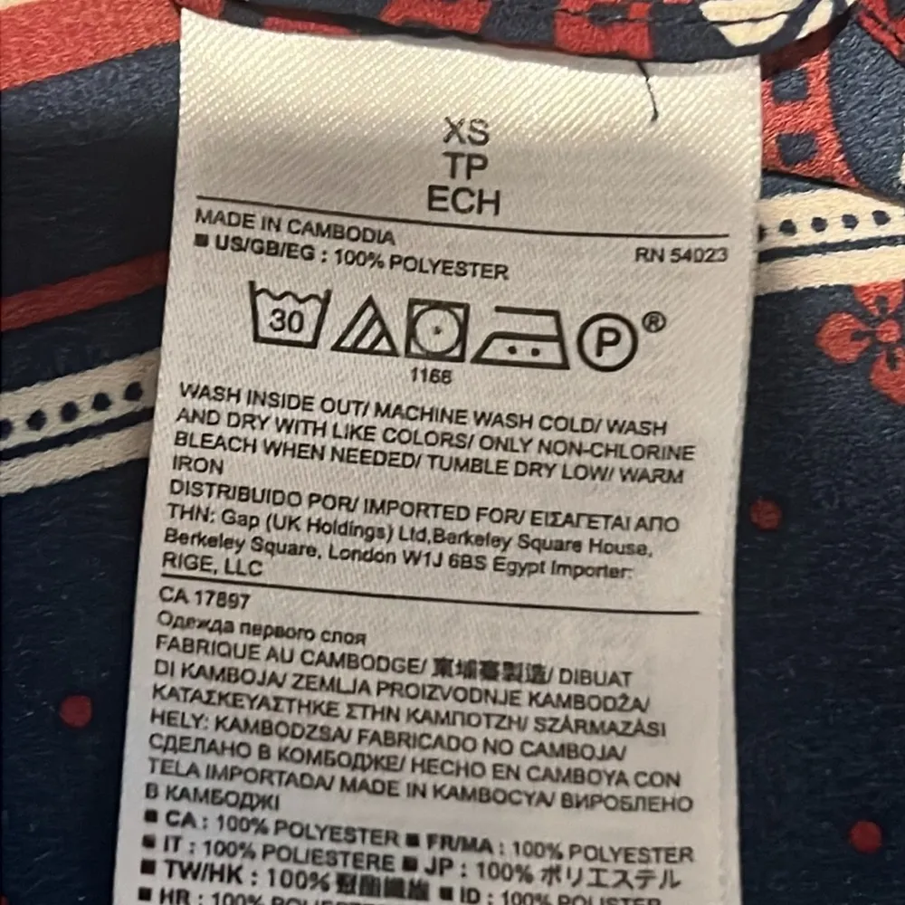 Banana Republic Flow-y Tunic-Style Sleeveless Blouse (XS) - Image 9