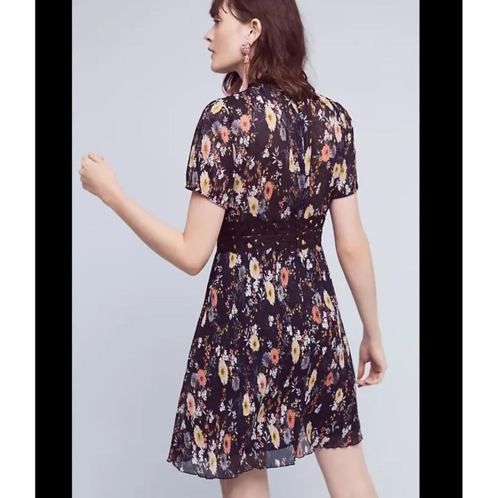 Anthropologie Foxiedox Women's Floral Dress, size XS - Image 2