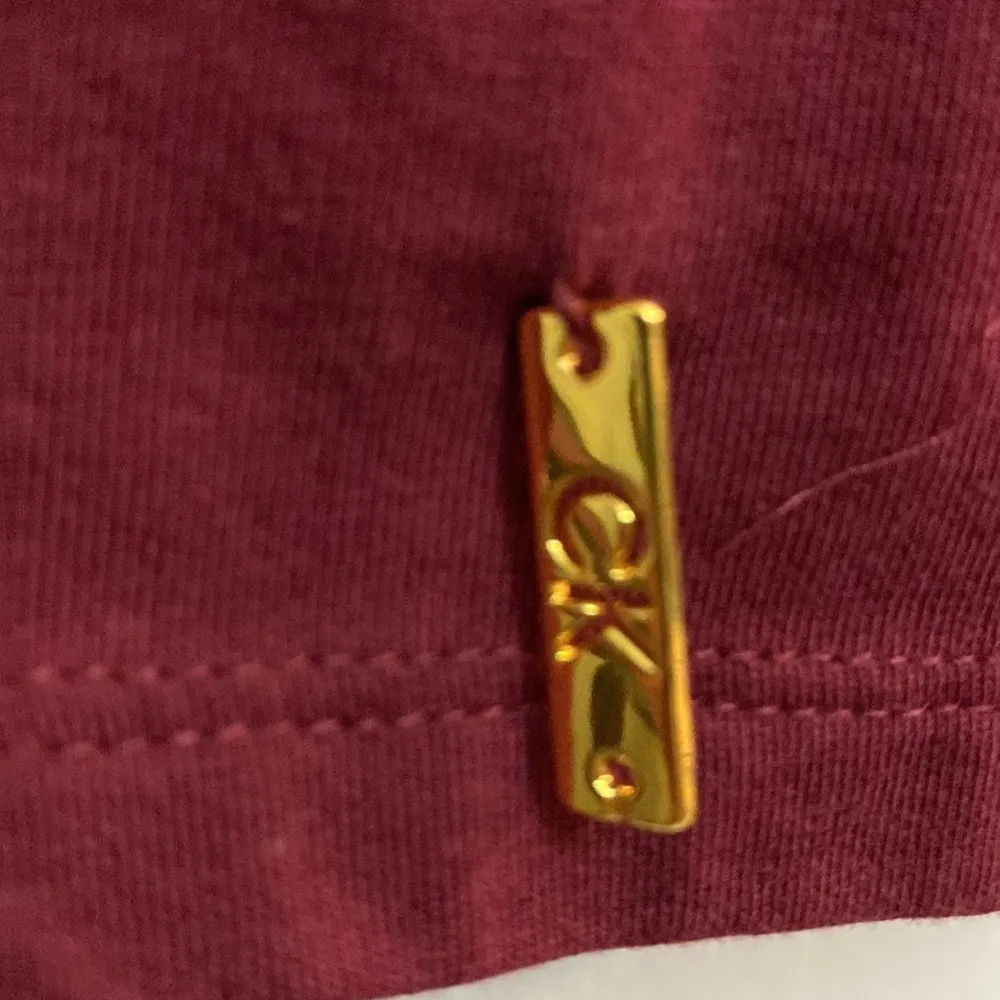 Calvin Klein womens burgundy dress size L - Image 7