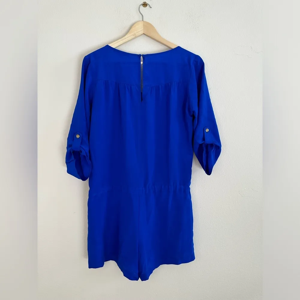 Amanda Uprichard royal blue dressy romper - Image 2