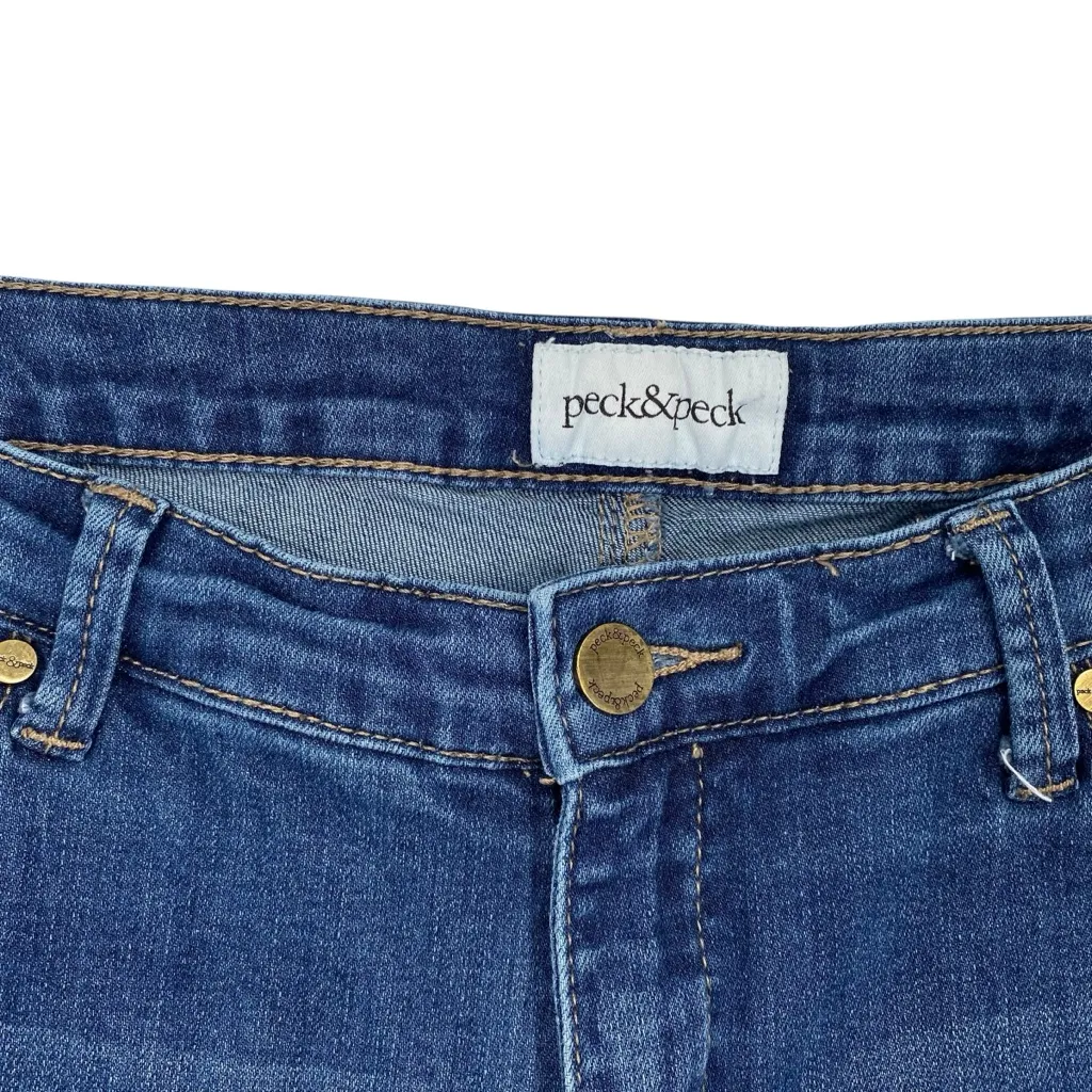 Peck & Peck Ankle Cropped Jeans Size 10 - Image 3